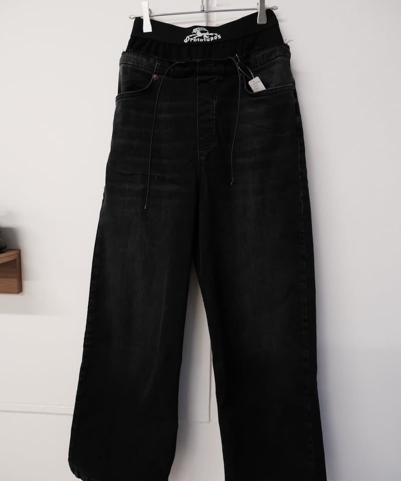 【最終値下】PROTOTYPES WAISTBAND DENIMREGULAR prototypes / waistband denim regular | JURK