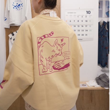 Common Noun /  norahi 裏起毛ラグランスウェット