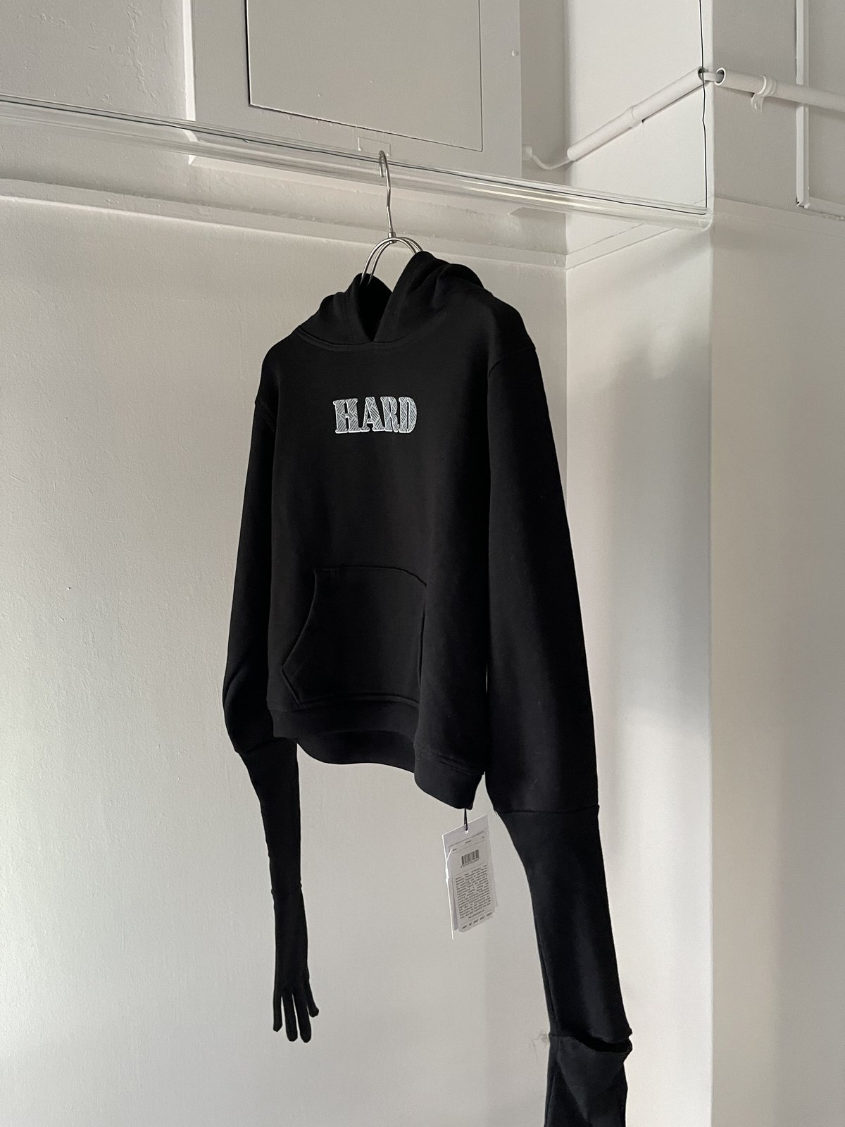 PROTOTYPES / CROPPED GLOVE HOODIE PRINTED | JURK
