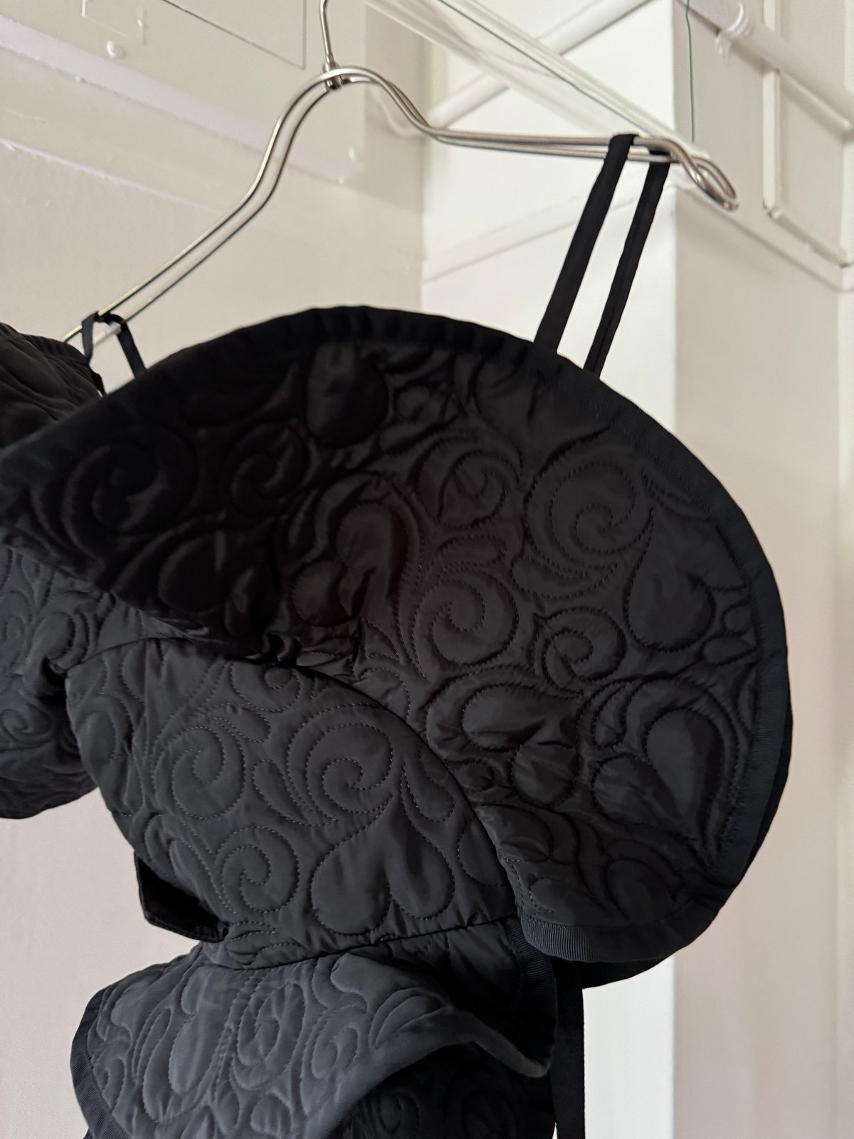 トップス viviano Quilted Ruffle Bustier 24aw VIVIANO / Quilted Ruffle Bustier | JURK shop tokyo