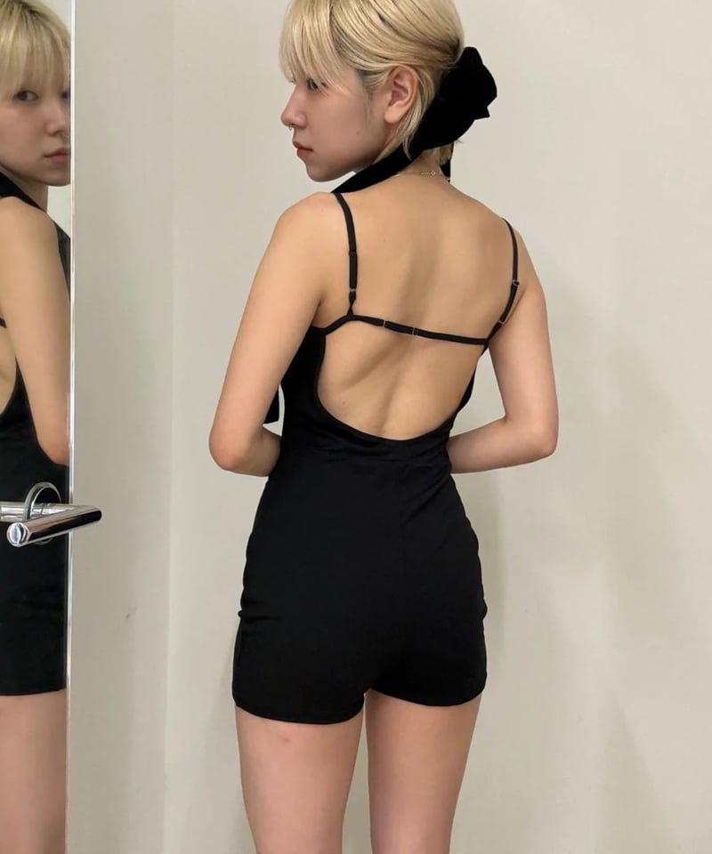 Determ; / Collagen Strappy Back Romper | JURK