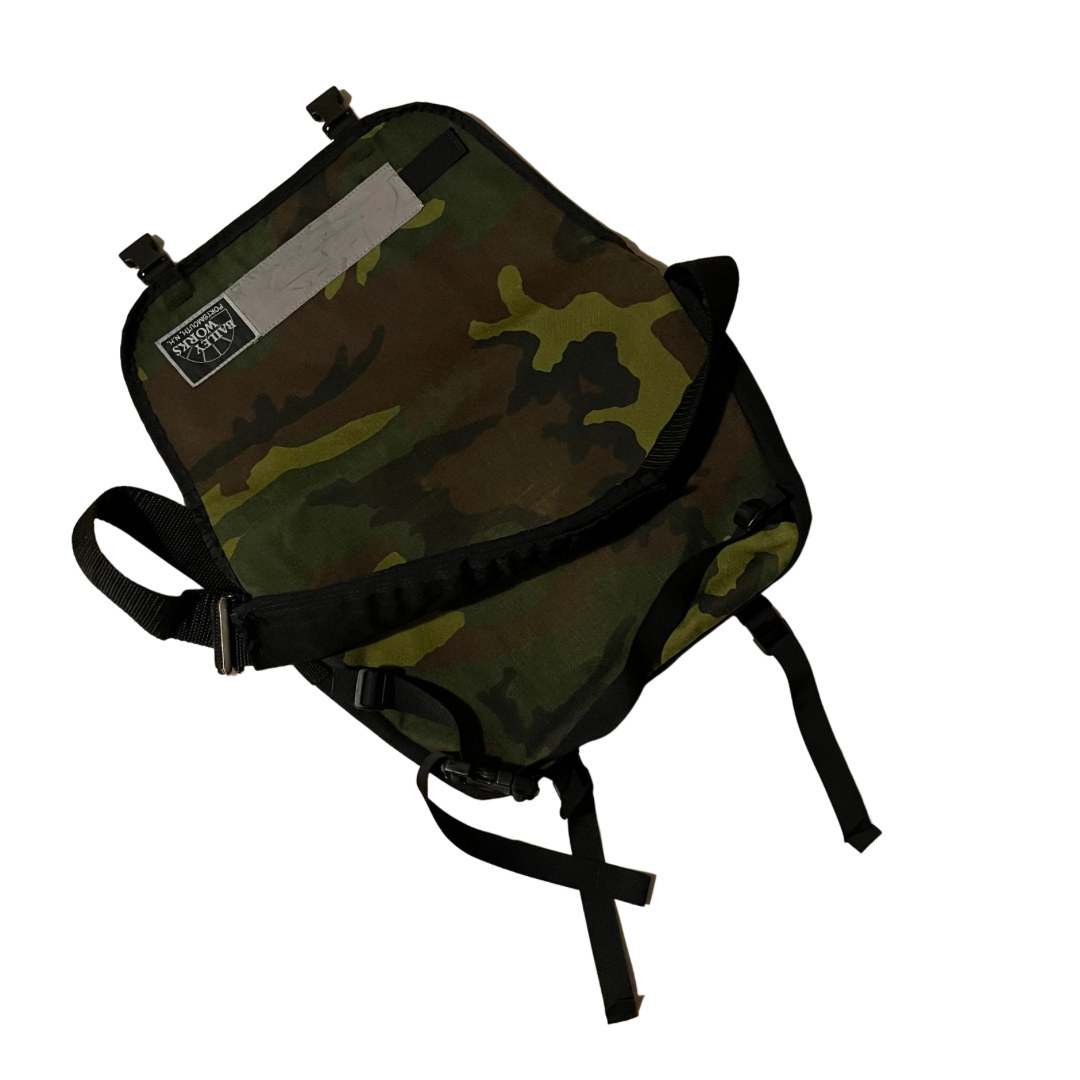 ベイリーワークス super pro メッセンジャーバッグ　XS カモフラ柄 BAILEY WORKS MESSENGER BAG | CRAP STORE