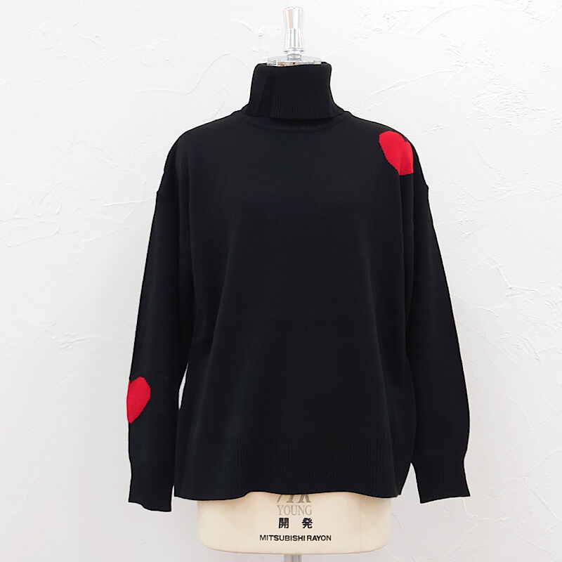 【定価約4.2万✨】Deuxieme Classe カシミヤ混　畦ロングタートル 定価約4.2万✨】Deuxieme Classe カシミヤ混畦ロングタートル