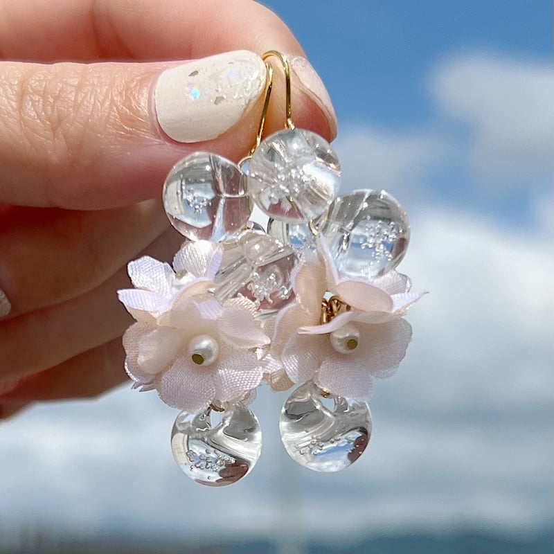 しゅわしゅわティーソーダイヤリング/ピアス | luumii accessory