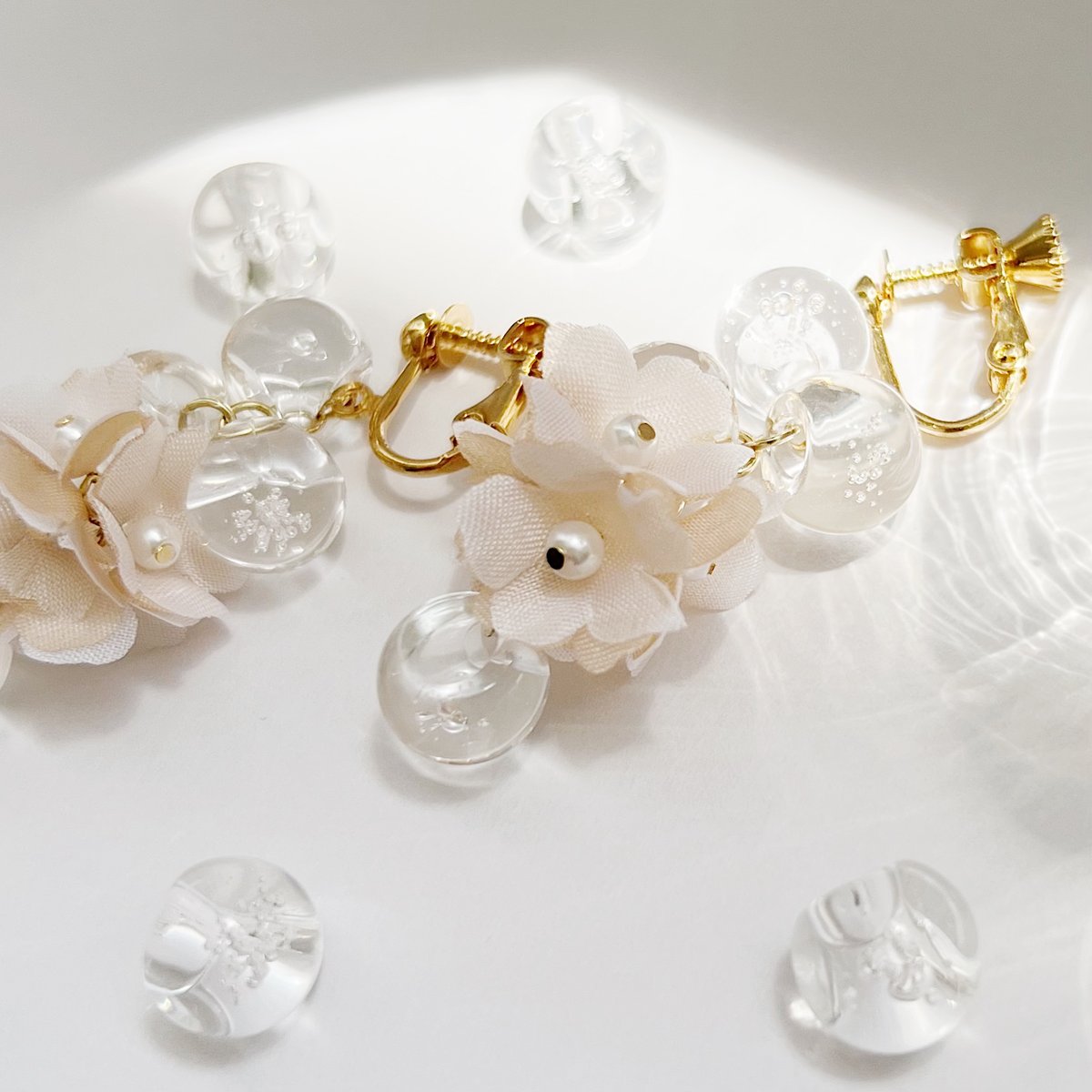 しゅわしゅわティーソーダイヤリング/ピアス | luumii accessory
