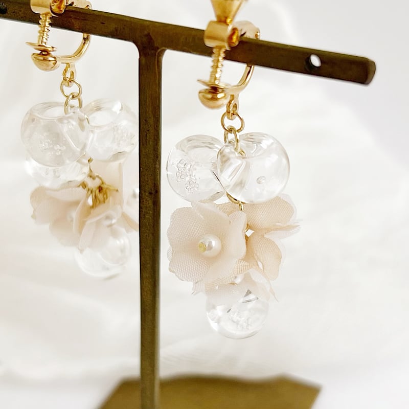 しゅわしゅわティーソーダイヤリング/ピアス | luumii accessory