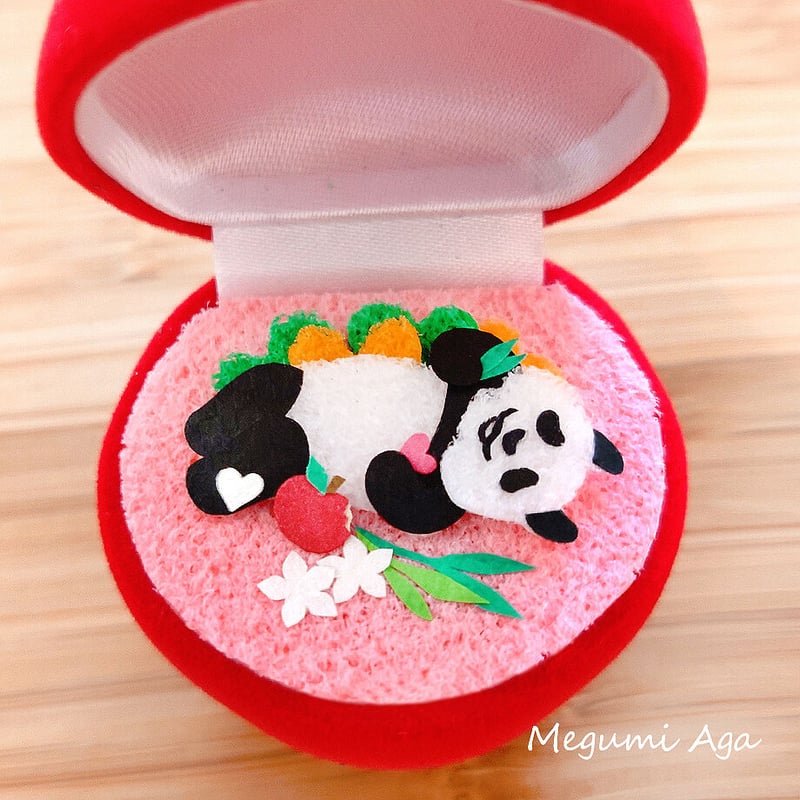 制作終了☆展示のみ】【パンダのおもちゃ箱☆4】「Hesoten in