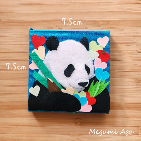 【制作終了☆展示のみ】【Gentle Panda Ri】【The Sun】｢ジェントルパンダ」｢サン｣リーリー&シンシン2点セット