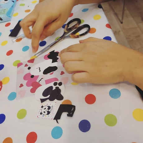 【🈵️満席】【第2回推しパンを作ろう!7/5(日)銀座】パンダ切り絵&パンダのお茶会ワークショップ