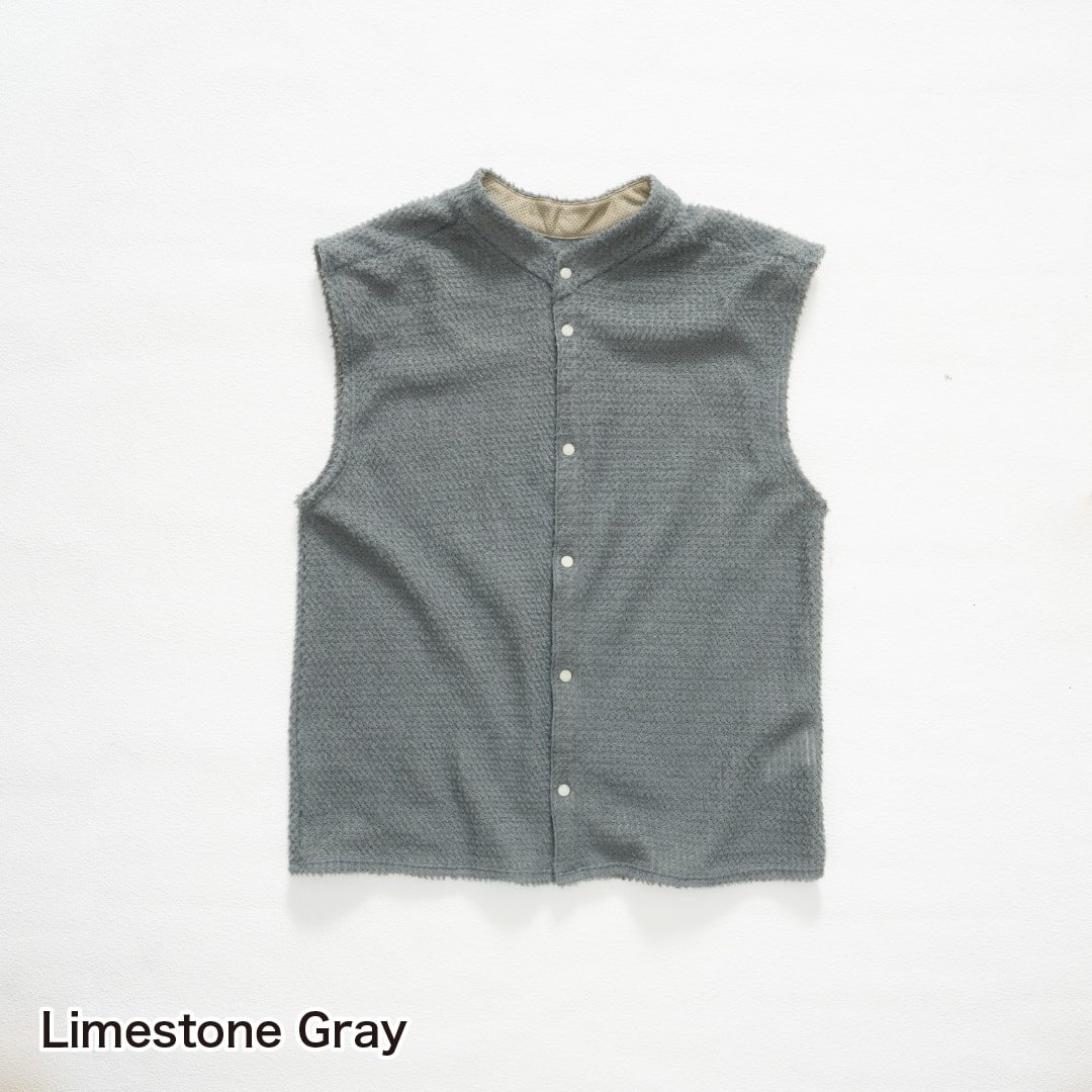 bow.aボウエー　ウールベスト　グレイ bow.aボウエー ウールベスト グレイ ボウエー bow.a COTTON VEST