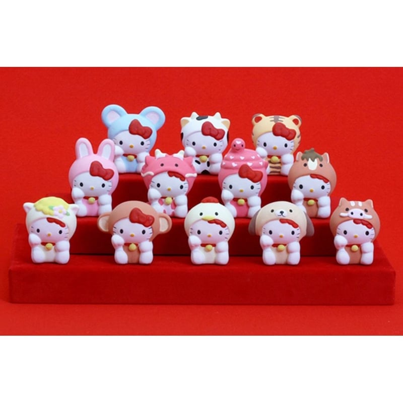 ハ*ー様 ハローキティ 根付 十二支変身はろうきてぃ おみくじ付き 12種 最終 ハ*ー様 ハローキティ 根付 十二支変身はろうきてぃ おみくじ付き 12種