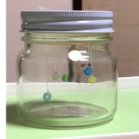 「ビンの中の立体星座　カシオペヤ座」組立キット（蓄光ビーズ）