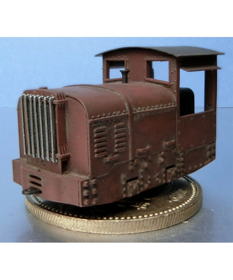 バイヤー厳選用品 1/87 HOナロー(9㎜)加藤第一号ガソリン機関車 レジンキット 機関車
