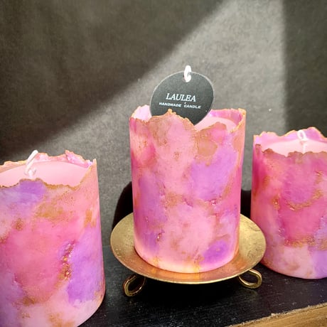 marble candle ① Lサイズ