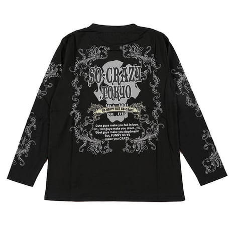 年中SO-CRAZY！意外と使い勝手の良いロングTシャツ第一弾（2色）※SOLT-2001
