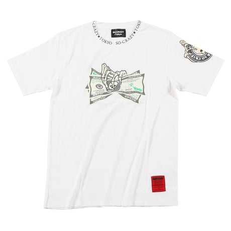 まさかの女性に人気！お金を掴むDollar Tシャツ（3色）※SOT-0009