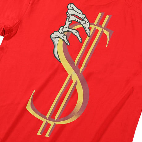 まさかの女性に人気！お金を掴むDollar Tシャツ（3色）※SOT-0009