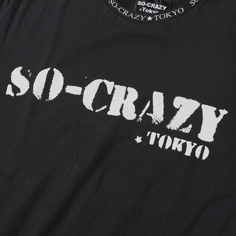 SO-CRAZY.TOKYO 創業第一弾　半袖Tシャツ！（2色）※SOT-0008