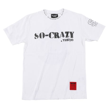 SO-CRAZY.TOKYO 創業第一弾　半袖Tシャツ！（2色）※SOT-0008