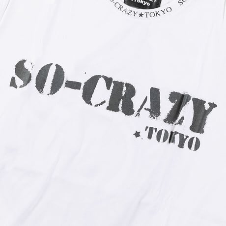 SO-CRAZY.TOKYO 創業第一弾　半袖Tシャツ！（2色）※SOT-0008