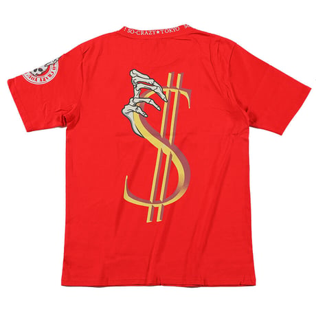 まさかの女性に人気！お金を掴むDollar Tシャツ（3色）※SOT-0009