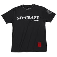 SO-CRAZY.TOKYO 創業第一弾　半袖Tシャツ！（2色）※SOT-0008