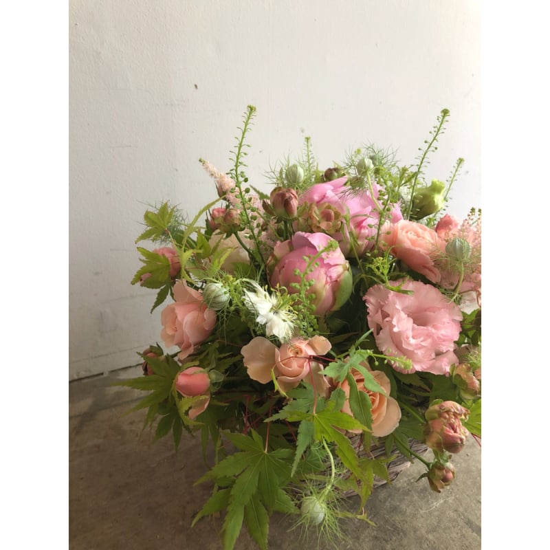 フラワーアレンジメントG 置き型アレンジメントLサイズ | noelflower