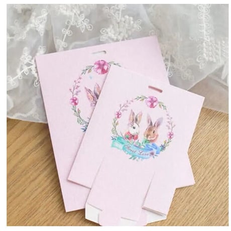 ギフトボックス 20個セット バッグ型 うさぎ リボン付 バレンタイン お誕生日会 結婚式 おしゃれ かわいい 販促 ラッピング プレゼント
