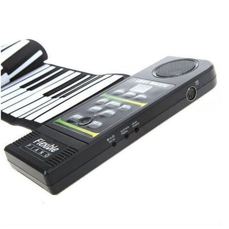 88鍵盤 キーボード ハンドロールピアノ 電子ピアノ ピアノ 軽量 くるくる巻いてコンパクトに収納！USB MIDI 電子キーボード