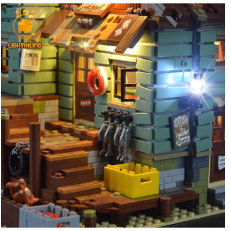 レゴ 21310 つり具屋 レトロ 互換 LEDライトキット バッテリーボックス