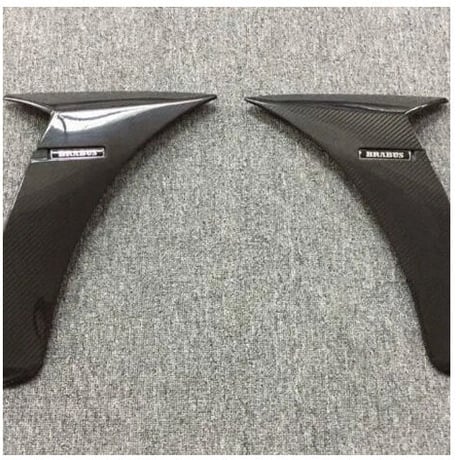 ベンツ Sクラス W222 ブラバススタイル サイドフェンダーエアロ カーボン フェンダー S65 2014 BENZ
