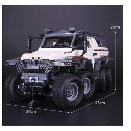 レゴ互換 テクニックAvtoros Shaman 8x8風 オフロード車 リモートコントロール LEGO互換 ホビー コレクション