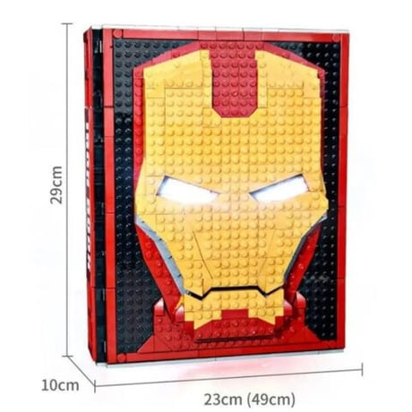 レゴ互換 アベンジャーズ アイアンマン大集合ブック ライド付き IRON MAN LEGO互換品 ブロック おもちゃ ホビー 誕生日 プレゼント