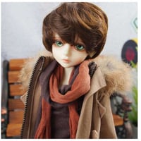 球体関節人形 男の子 イケメン 美少年 1/4 本体＋眼球＋メイクアップ済み BJD カスタムドール 男性 可愛い ハンサム 癒される 選べる4色
