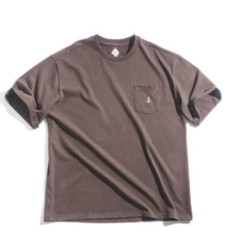 コットン100％ ヴィンテージ デザイン アンカー Tシャツ [2色展開]