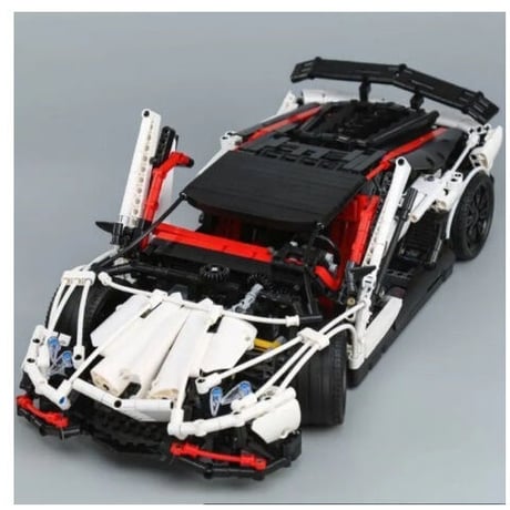 レゴ 互換品 ランボルギーニ アヴェンタドール スーパーカー テクニック MOC  LEPIN LEGO