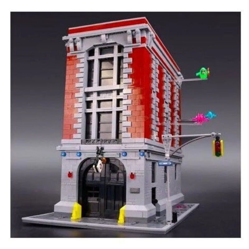 レゴ互換 75827 ゴーストバスターズ HQ（消防署本部） LEGO互換