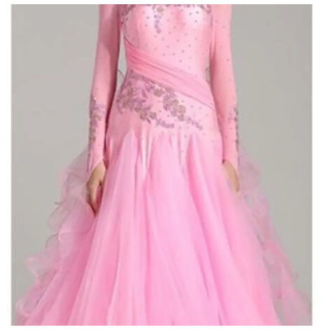 社交ダンス ソシアルダンス ダンス衣装 モダン競技ロングワンピース