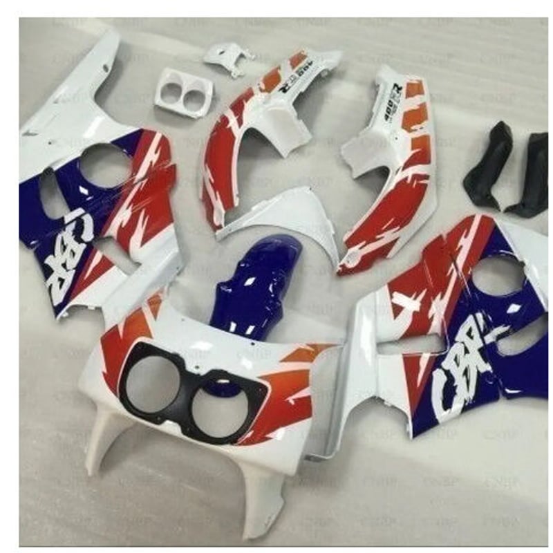 ははは　cbr400rr カウルセット KDCサービス ケイディーシーサービス フルカウル カラー：黒ゲル