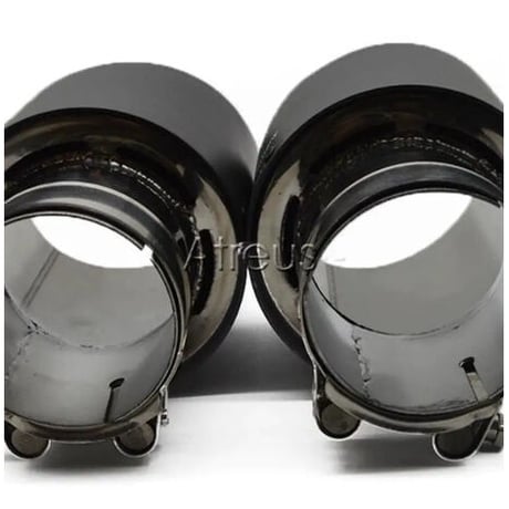BMW 2個セット マフラーカッター Mスポーツルック Mパフォーマンス M3 M4 M5 f22 f23 f30 f31 f32 f33 f36 f10 f12 f13 e81等