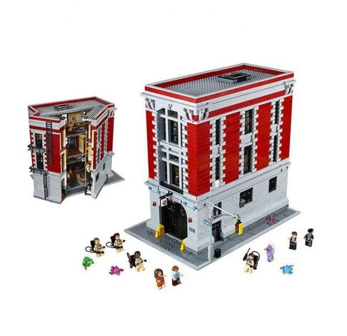 レゴ互換 75827 ゴーストバスターズ HQ（消防署本部） LEGO互換