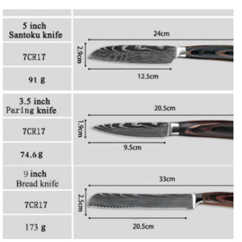 専用出品　8本まとめ売り　5インチペティナイフ 高炭素ステンレス鋼製 ペティナイフ ステンレス鋼 VG5 5寸（150mm） 鎚目仕様 | 刃物の