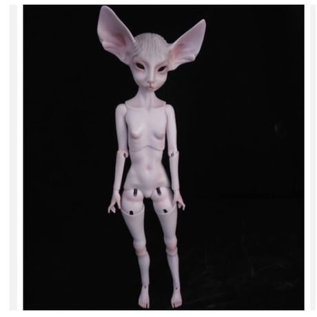 球体関節人形 Constantine 動物 アニマル BJD 1/4 本体＋眼球＋メイクアップ済み カスタムドール 手作り 選べる8色