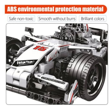LEGO レゴ互換 テクニック F1 レーシングカー RC ラジコン ステアリング 729ピース LEGO互換品