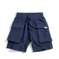 ネイビー P44 カーゴ ジョギング タクティカル ショーツ