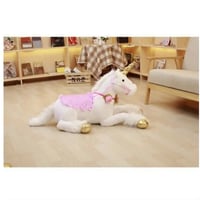 ユニコーン かわいい ぬいぐるみ 大きい 85cm 巨大 ビッグサイズ 馬 人形 ドール