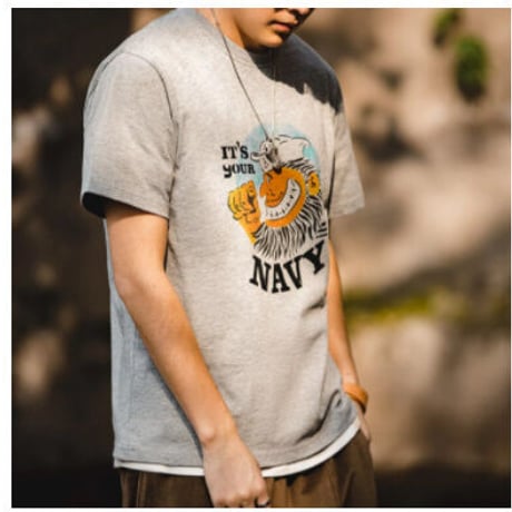 マリーン 水兵 海兵隊 半袖 Tシャツ 2色展開