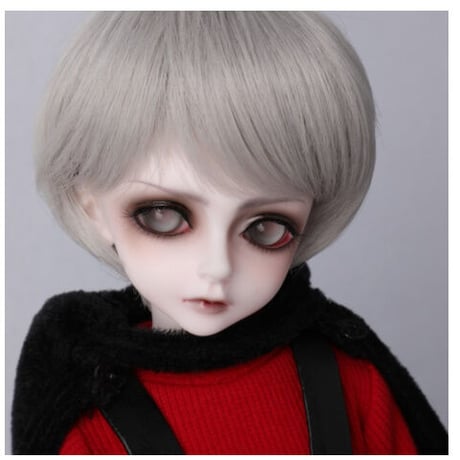 球体関節人形 BJD 1/4 男 イケメン フルセット 本体＋眼球＋服＋靴＋ウィッグ メイクアップ済み 美男子 美少年 カスタムドール 41cm 選べる2色