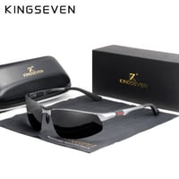 【クールなパイロットスタイル】 KINGSEVEN メンズ 偏光サングラス かっこいい ポラロイド UV400 N9121 高級 軽量 海外トップブランド 【3色展開】