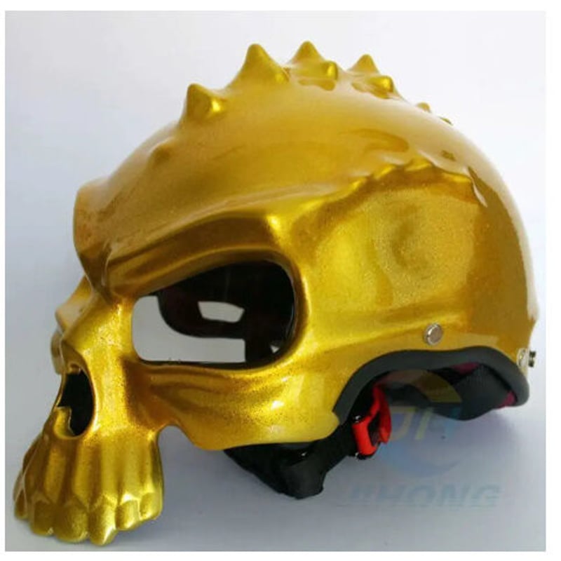 ドクロ スカル スタイル ヘルメット 半ヘル スノボ スノーボード